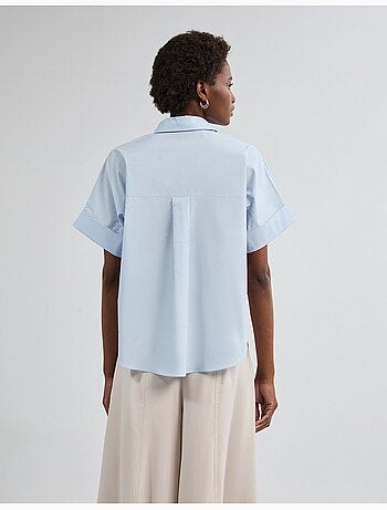 Camisa de popelina, MO Fashion