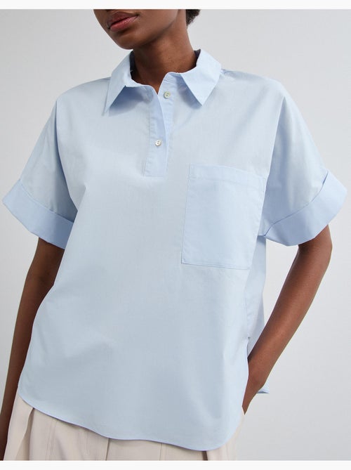 Camisa de popelina, MO Fashion - Kiabi Camisa de popelina, MO Fashion - Kiabi