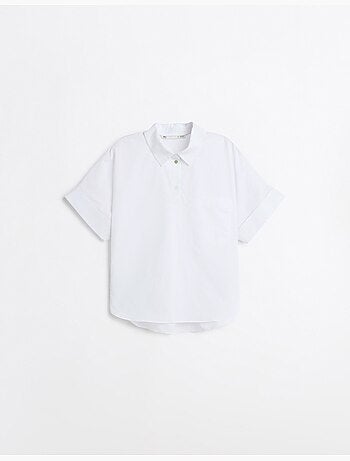 Camisa de popelina, MO Fashion