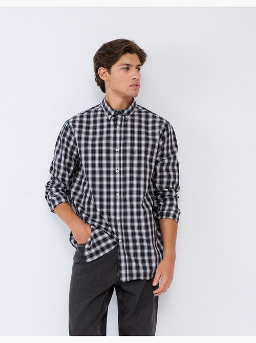 Camisa de popelina, mo fashion - Kiabi