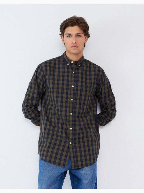 Camisa de popelina, mo fashion - Kiabi Camisa de popelina, mo fashion - Kiabi