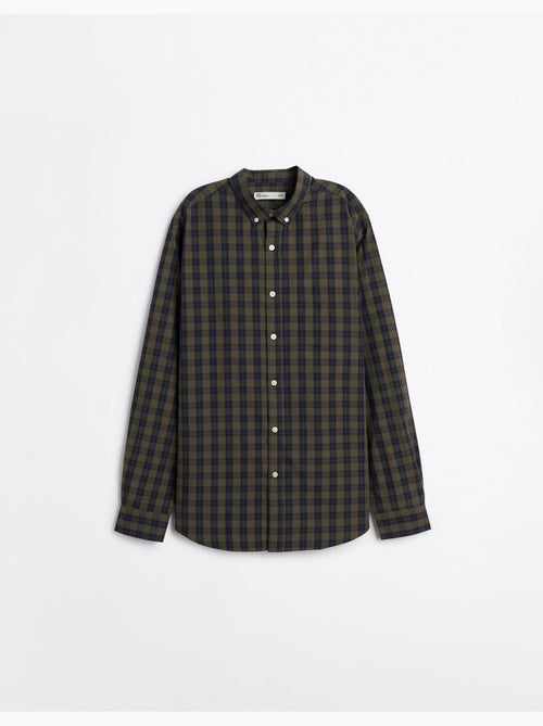 Camisa de popelina, mo fashion - Kiabi Camisa de popelina, mo fashion - Kiabi