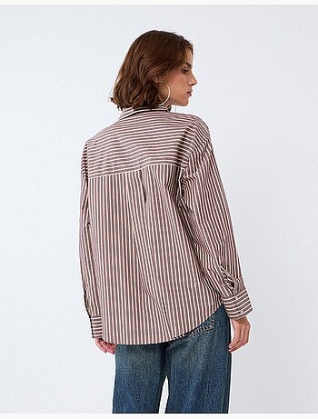 Camisa de popelina oversize, mo fashion