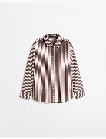 Camisa de popelina oversize, mo fashion