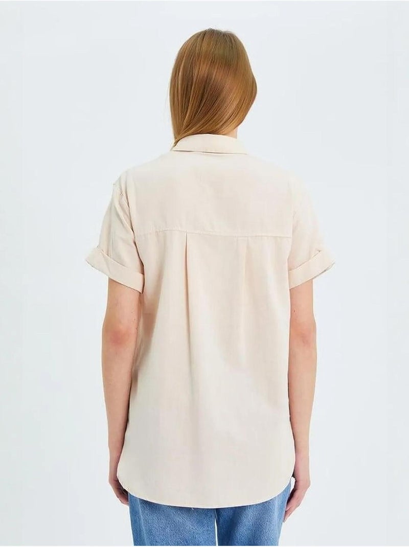 Camisa de popelina slim fit con bolsillo mixray Arena - Kiabi