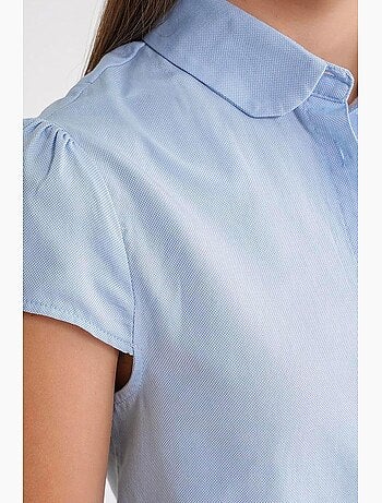 Camisa de popelina slim fit con cierre de botones mixray