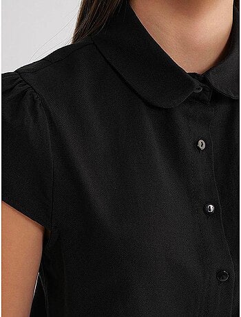 Camisa de popelina slim fit con cierre de botones mixray