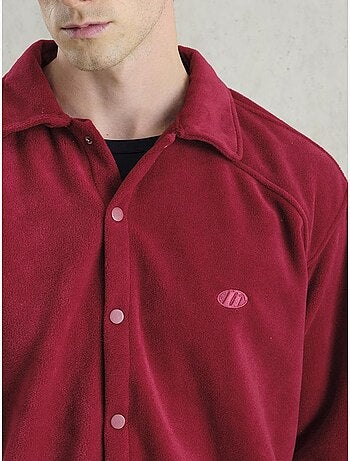 Camisa de punto texturizada con botones giesto