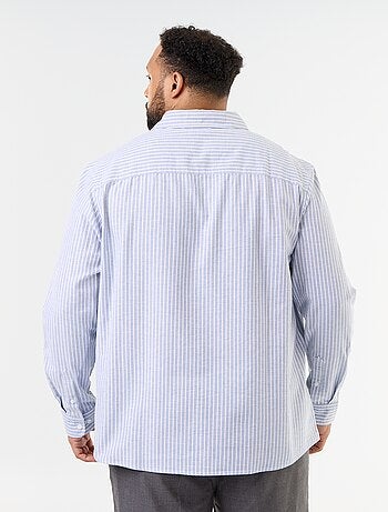 Camisa de rayas de manga larga