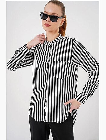Camisa de rayas de manga larga bdart