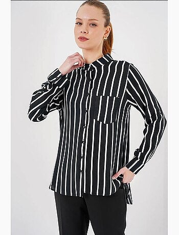 Camisa de rayas de manga larga bdart