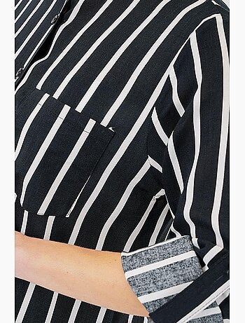 Camisa de rayas de manga larga bdart