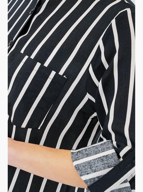 Camisa de rayas de manga larga bdart - Kiabi Camisa de rayas de manga larga bdart - Kiabi