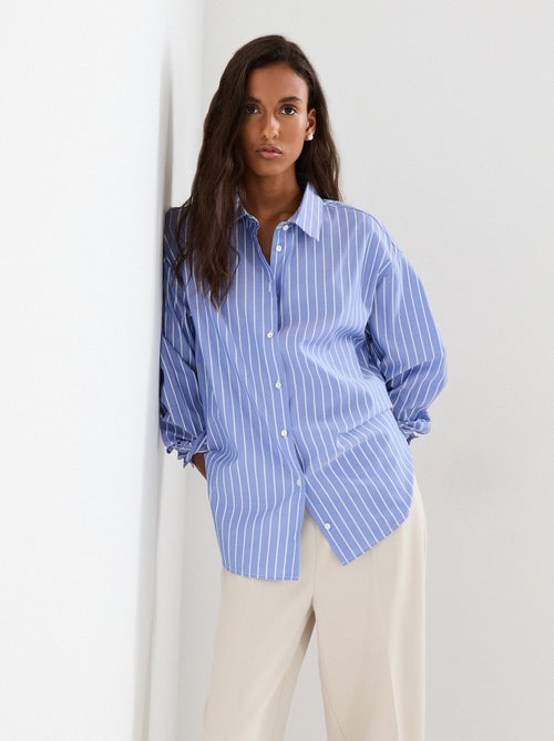 Camisa de rayas, MO Fashion - Kiabi Camisa de rayas, MO Fashion - Kiabi