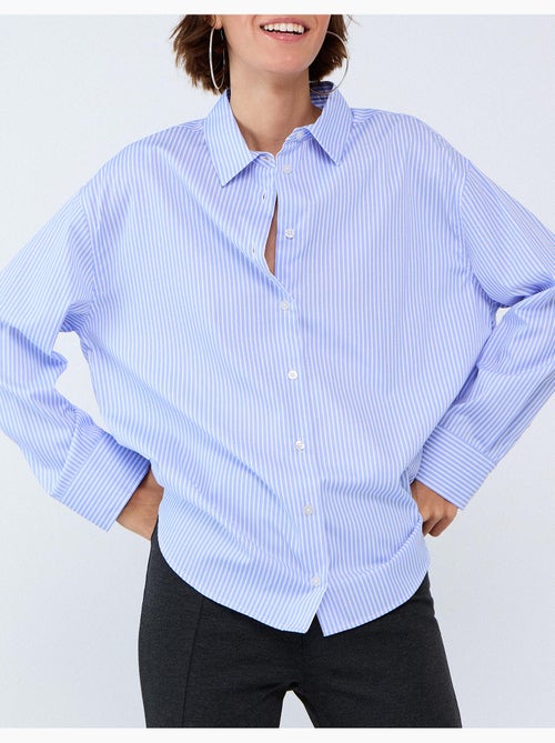 Camisa de rayas, mo fashion - Kiabi Camisa de rayas, mo fashion - Kiabi