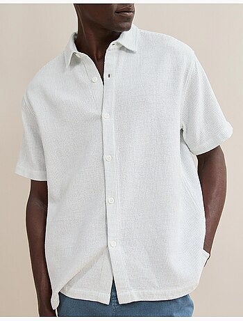 Camisa de rayas, mo fashion