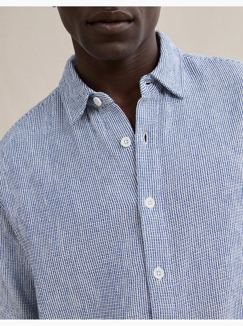 Camisa de rayas, MO Fashion Azul - Kiabi