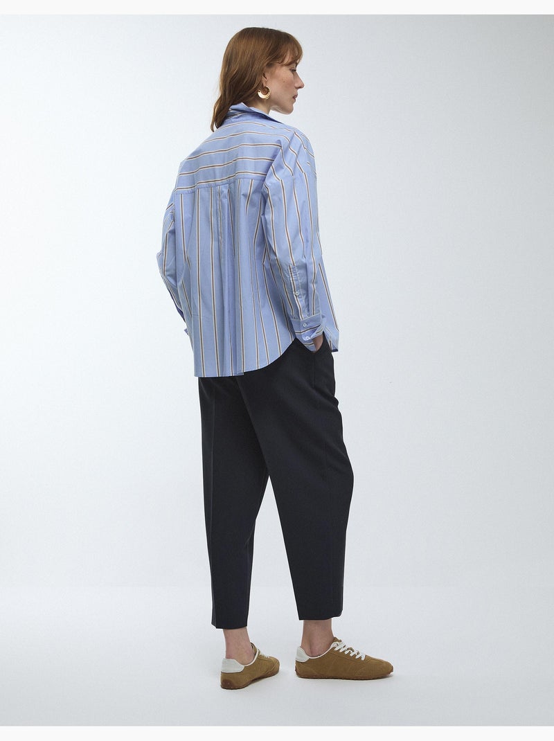 Camisa de rayas, MO Fashion Azul - Kiabi