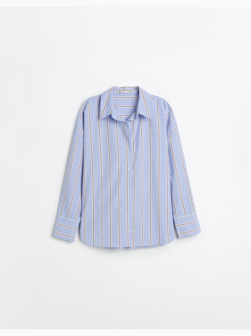 Camisa de rayas, MO Fashion Azul - Kiabi