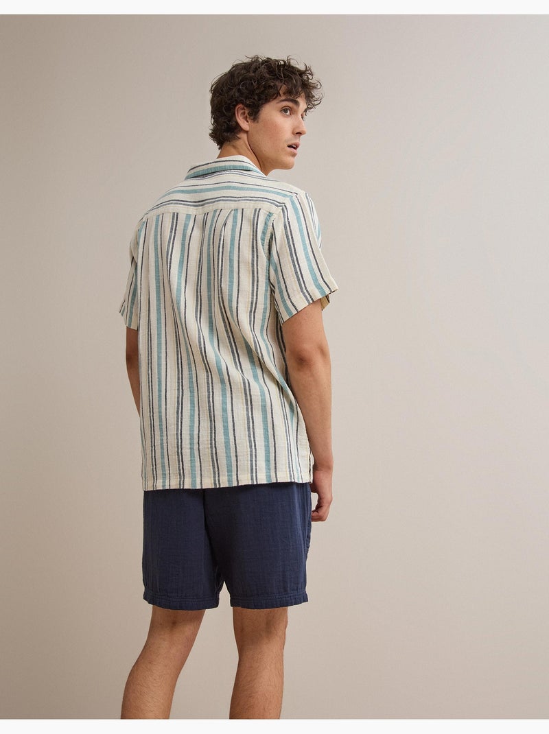 Camisa de rayas, MO Fashion Azul - Kiabi