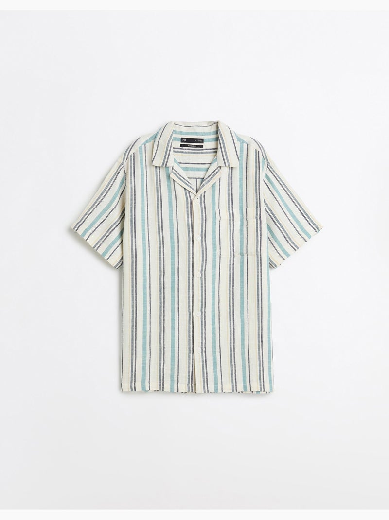 Camisa de rayas, MO Fashion Azul - Kiabi