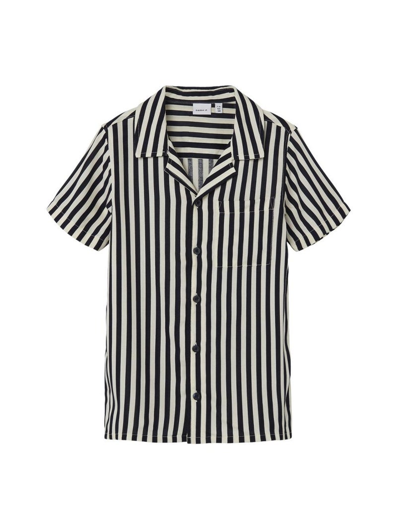 Camisa de rayas Name it para niño Negro - Kiabi