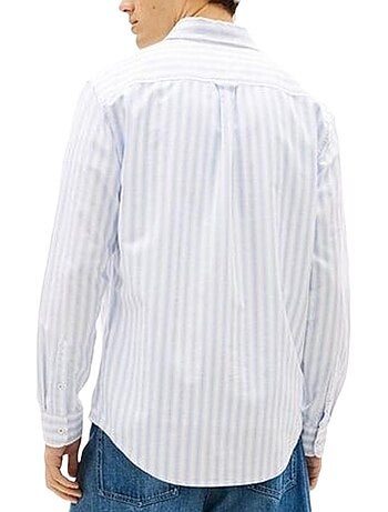 Camisa de rayas para hombre tommy hilfiger