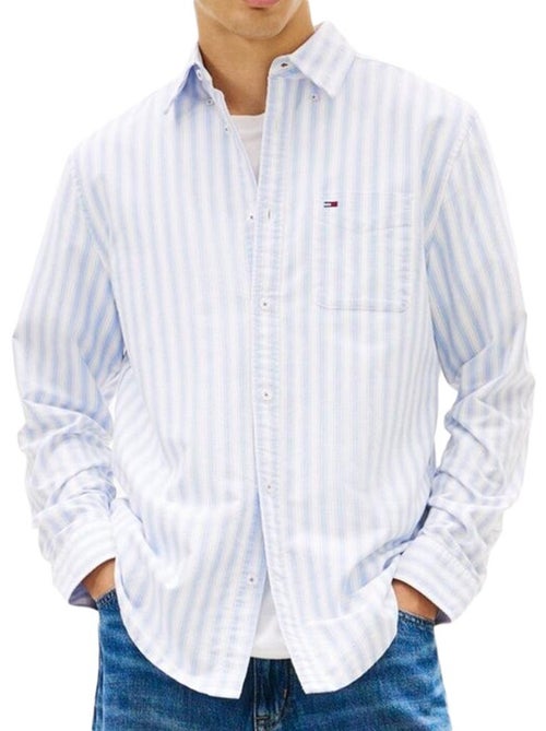 Camisa de rayas para hombre tommy hilfiger - Kiabi Camisa de rayas para hombre tommy hilfiger - Kiabi