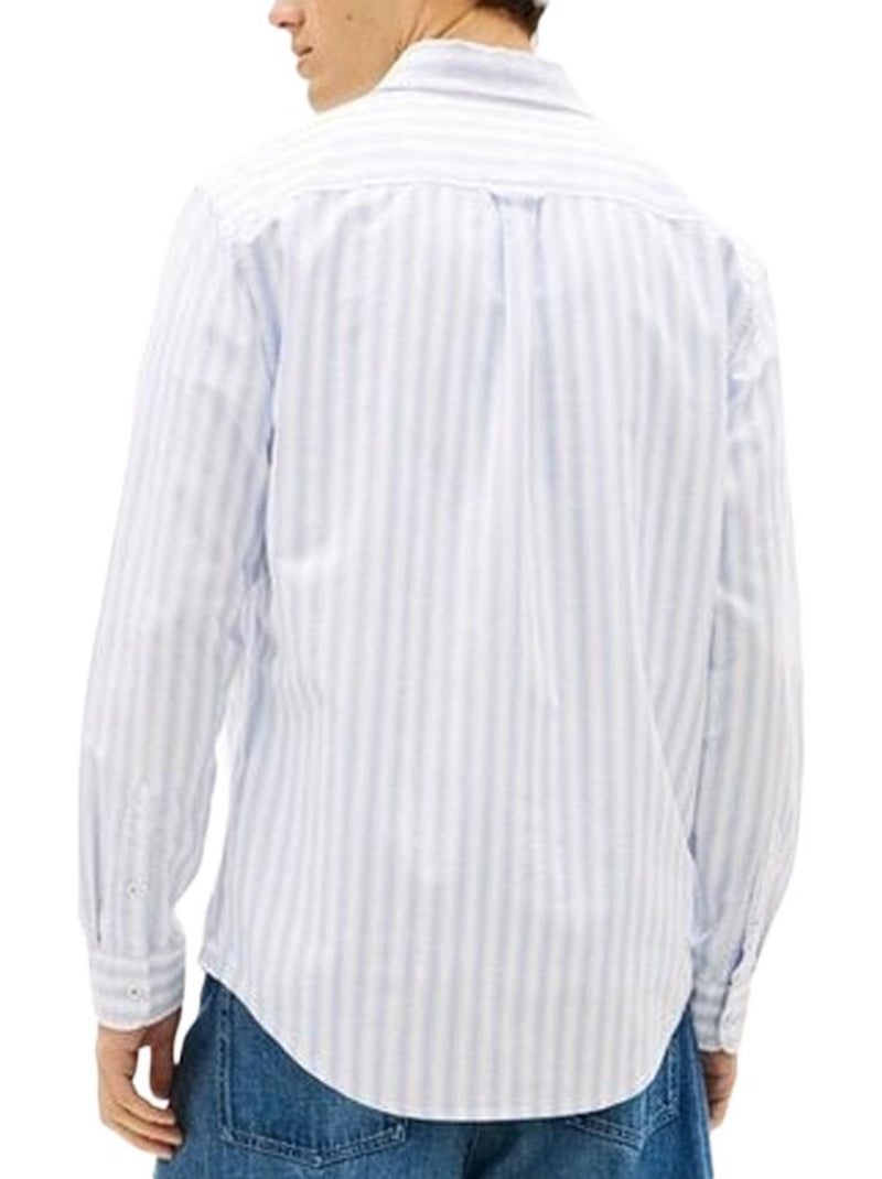 Camisa de rayas para hombre tommy hilfiger Azul - Kiabi