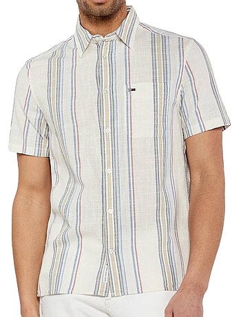 Camisa de rayas para hombre Tommy Hilfiger