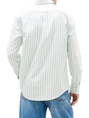 Camisa de rayas tommy hilfiger para hombre