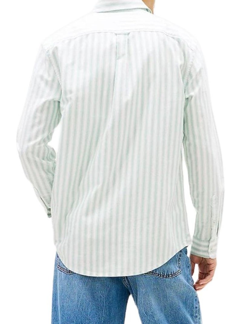 Camisa de rayas para hombre tommy hilfiger Verde - Kiabi