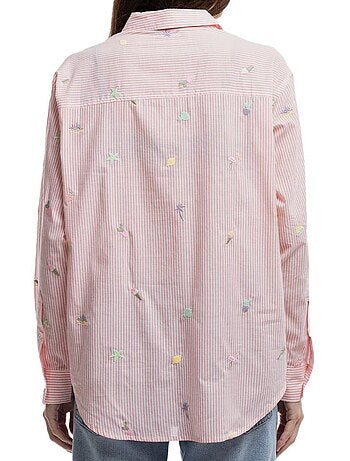 Camisa de Rayas para Mujer Teddy Smith