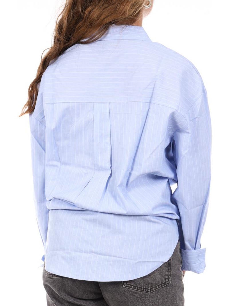 Camisa de rayas para mujer vero moda Azul - Kiabi