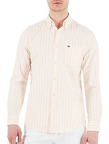 Camisa de rayas tommy hilfiger para hombre