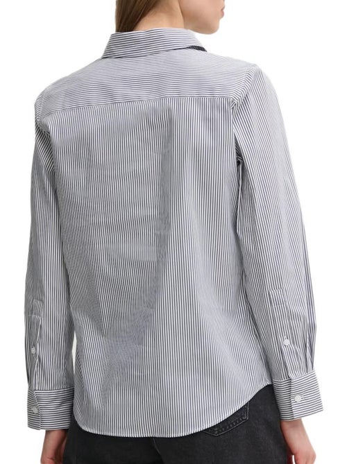 Camisa de Rayas Tommy Hilfiger para Mujer de Popelina Regular - Kiabi