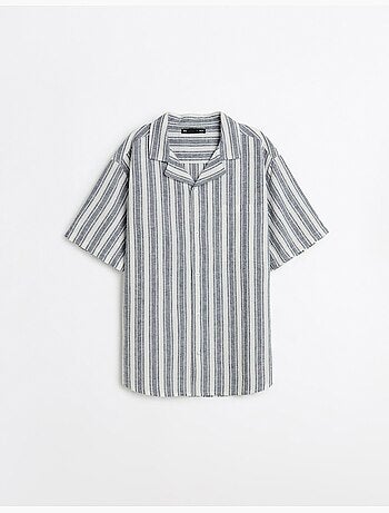 Camisa de resort con lino, MO Fashion