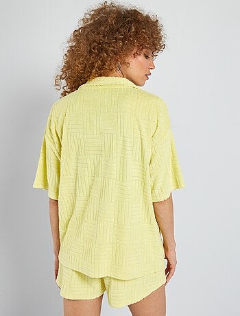 Las mejores ofertas en Camisas y blusas para mujer Amarillo