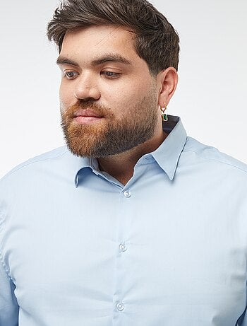 Camisa recta y elástica