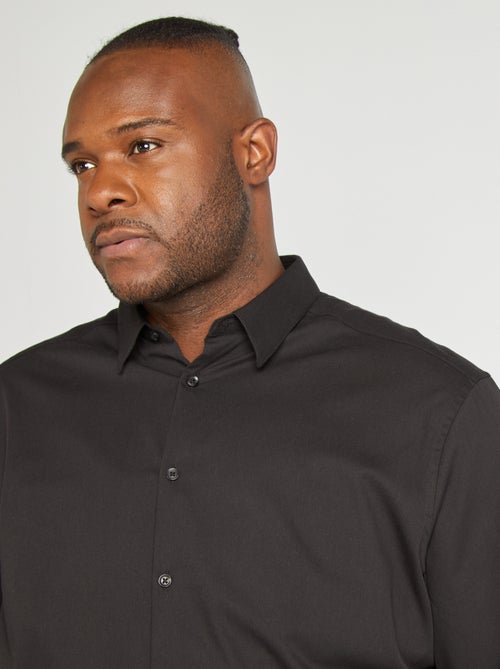 Camisa de sarga elástica - Kiabi