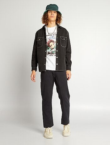 Camisa de sarga - Kiabi