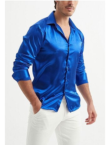 Camisa de satén Kebello