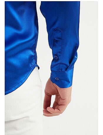 Camisa de satén Kebello