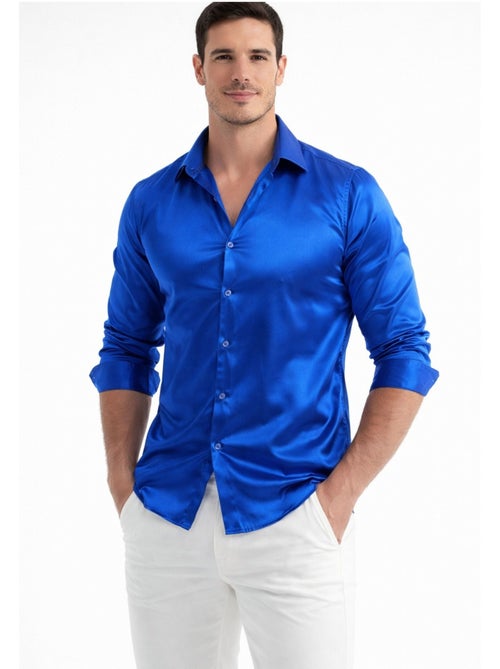 Camisa de satén Kebello - Kiabi