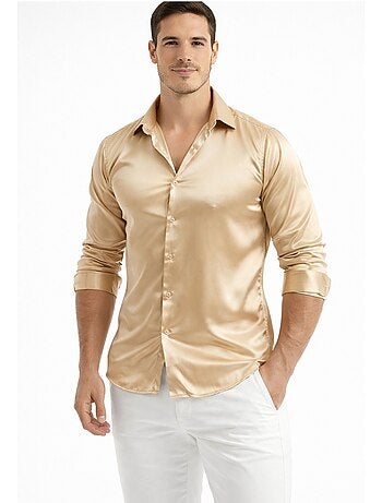Camisa de satén kebello