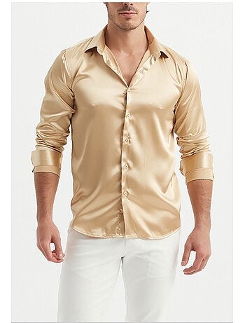 Camisa de satén kebello