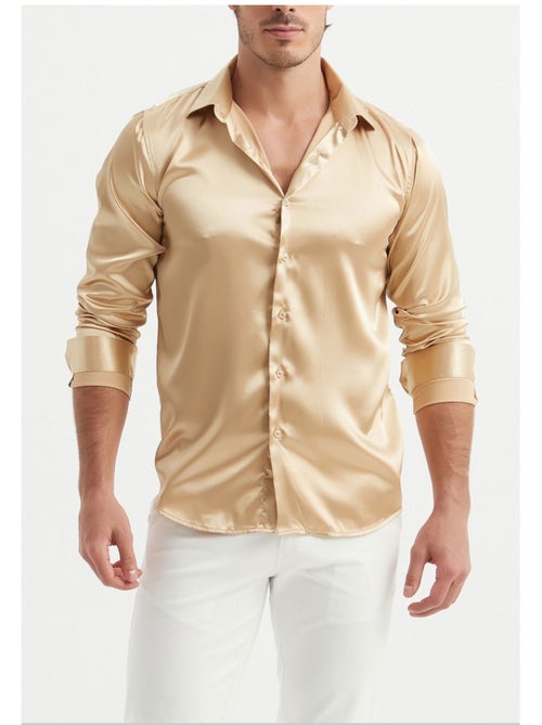 Camisa de satén kebello - Kiabi