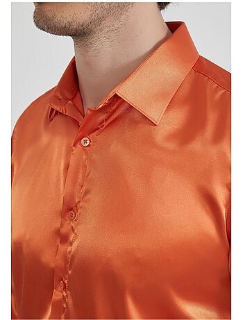 Camisa de satén Kebello