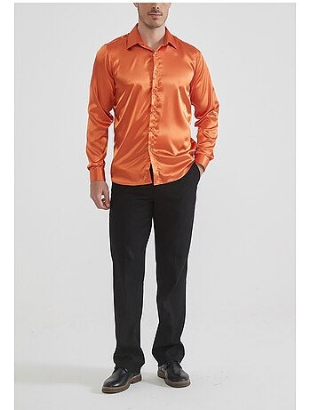 Camisa de satén Kebello