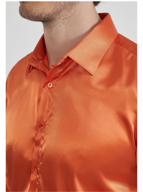 Camisa de satén Kebello - Kiabi